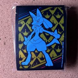 65 Ct Crown Zenith Pokemon Center ETB Lucario Pokemon Card Sleeves New  Sealed for Sale in Livermore, CA - OfferUp
