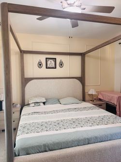 Living space king bed
