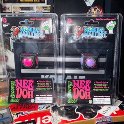 Worlds Smallest NeeDoh - (LOT OF 2) PINK, PURPLE