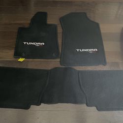 New Toyota TRD Sport floor mats 