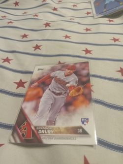 2016 Topps Brandon Drury Baseball Card 