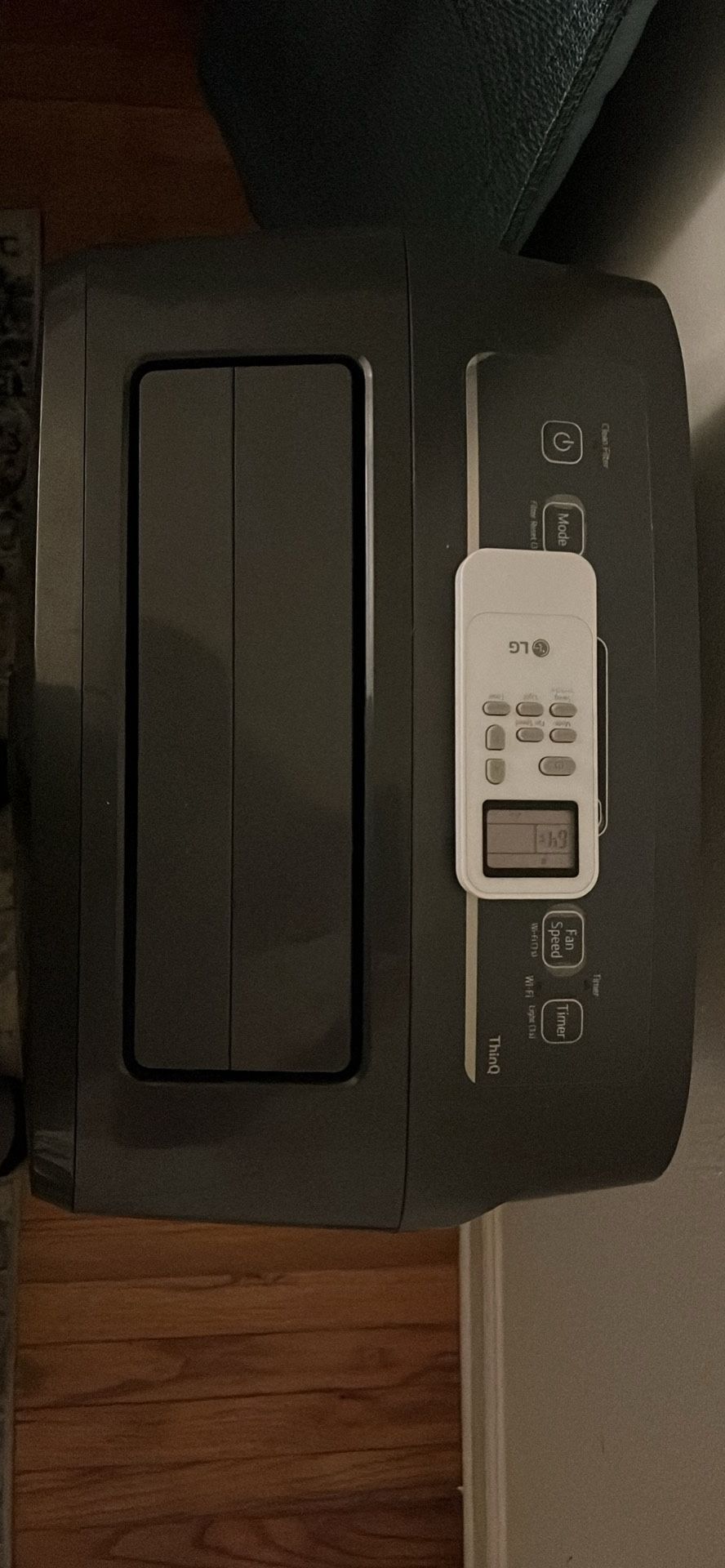 LG-8,000 (DOE) BTU 115-Volt Portable Air Conditioner Cools 350 Sq. Ft. with Dehumidifier and Wi-Fi