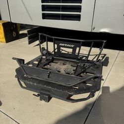UTV Spare Tire Rack And Winch 