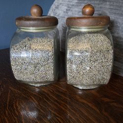 Two Large Containers Of Lavender 