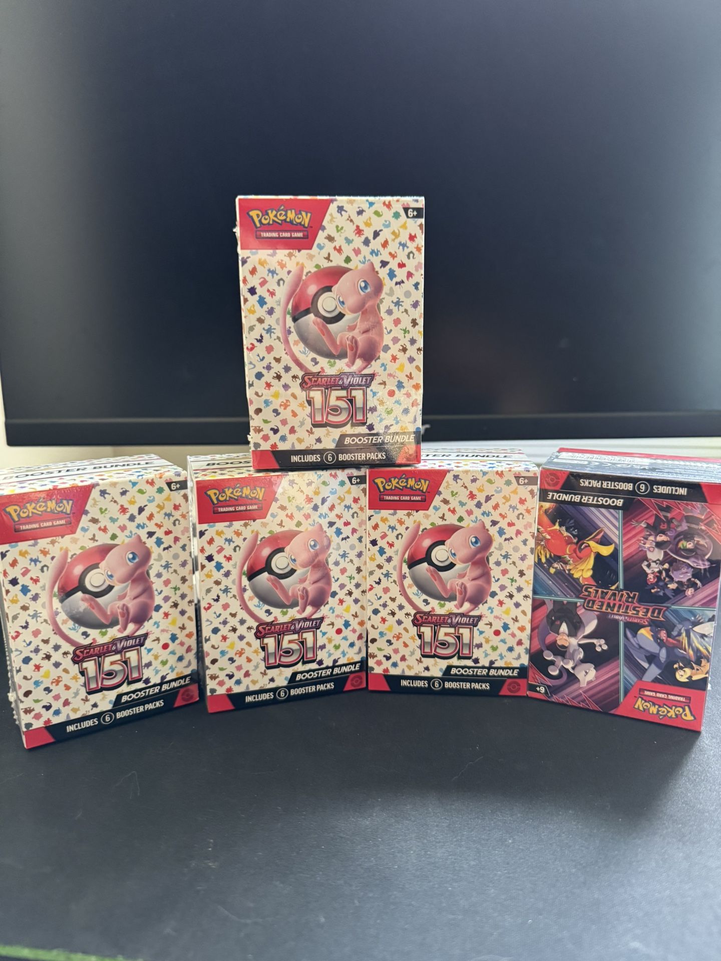 Pokemon 151 And Destined Rivals BUNDLES