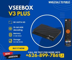 Vsee V3 Plus 💎  SuperBox S6 Ultra💥Max 💥Pro 💥⚡⚡⚡Ultimate TV Solution 💎💎💎