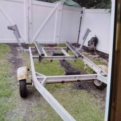 Rare Tilt Trailer.  Boats Large Ski.  