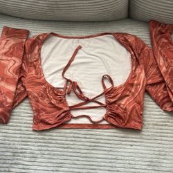 Long Sleeve SHEIN Crop Top