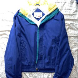 Eagles Ridge Blue Yellow Green Jacket