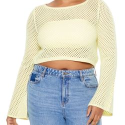 Forever 21 Cropped Sweater 