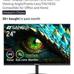 Sansui ES-24X5AL Monitor 24"