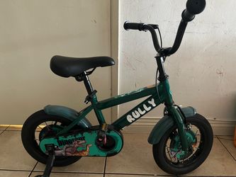 Rully Kids Dinosaur Bike Green