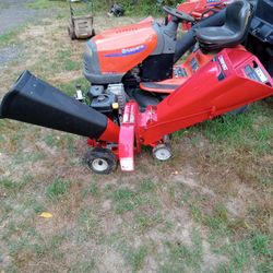 Troy bilt 10 horsepower chipper, Troy bilt walk behind leaf Blower, Riding mowers and other lawn equipment