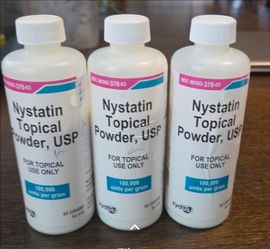 Nystatin powder para hongos.