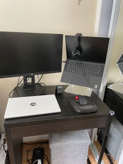 IKEA Table With Pull Out Drawer