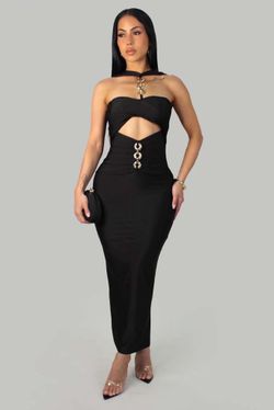 Wine Me Dress Black