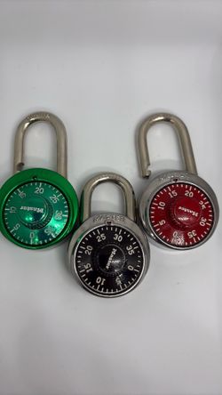 Master Lock combination padlocks