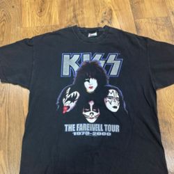 Kiss tshirt vintage XL