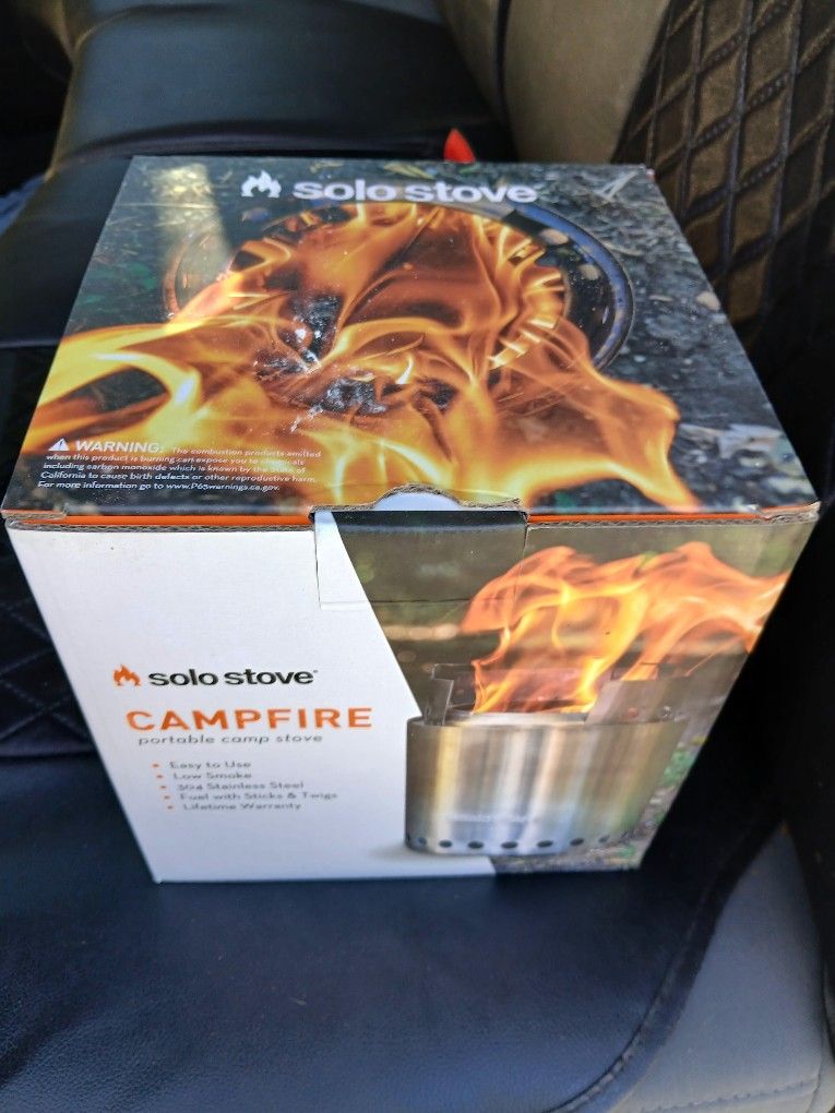 NEW SOLO STOVE CAMPFIRE