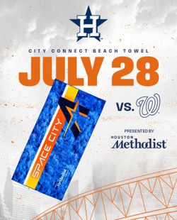 Space City Beach Towel