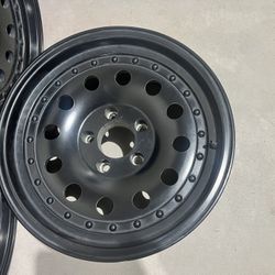 American Racing AR62 Outlaw Wheels (total 5)