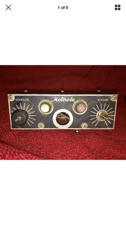 Vintage Motorola radio control receiver