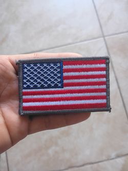 American flag patch