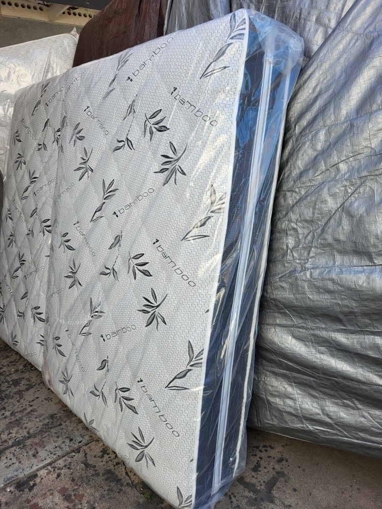 New 10" Mattress For Full Size Bed Orthopedic Bamboo Mattresses Only || Colchones Tamaño Matrimonial Ortopedicos Colchon Nuevo Para Cama