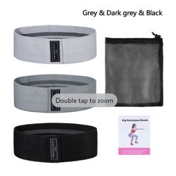 3Pcs Hip Resistance Bands