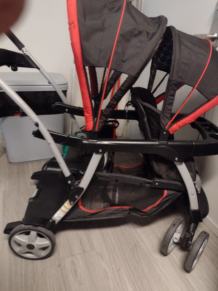 2 Seat Baby Stroller $45