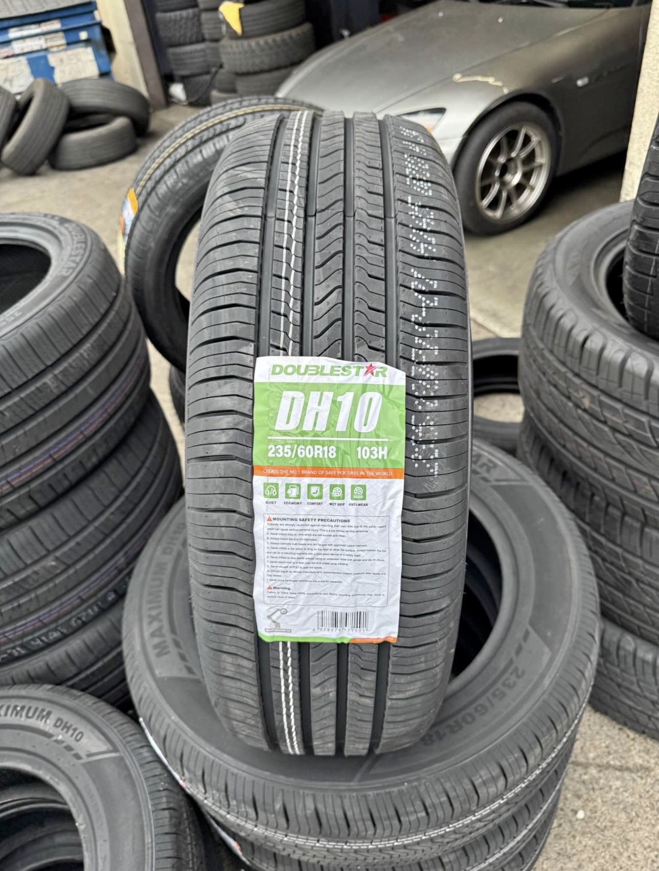 235-60-18 DoubleStar DH10 103H New 4 tires Free installation 235/60/18 llantas