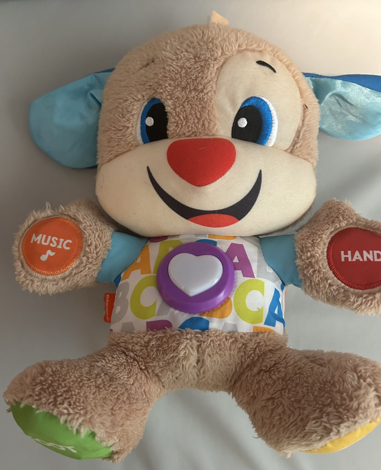 Fisher-Price Baby & Toddler Toy Laugh & Learn Smart Stages Puppy Musical Plush