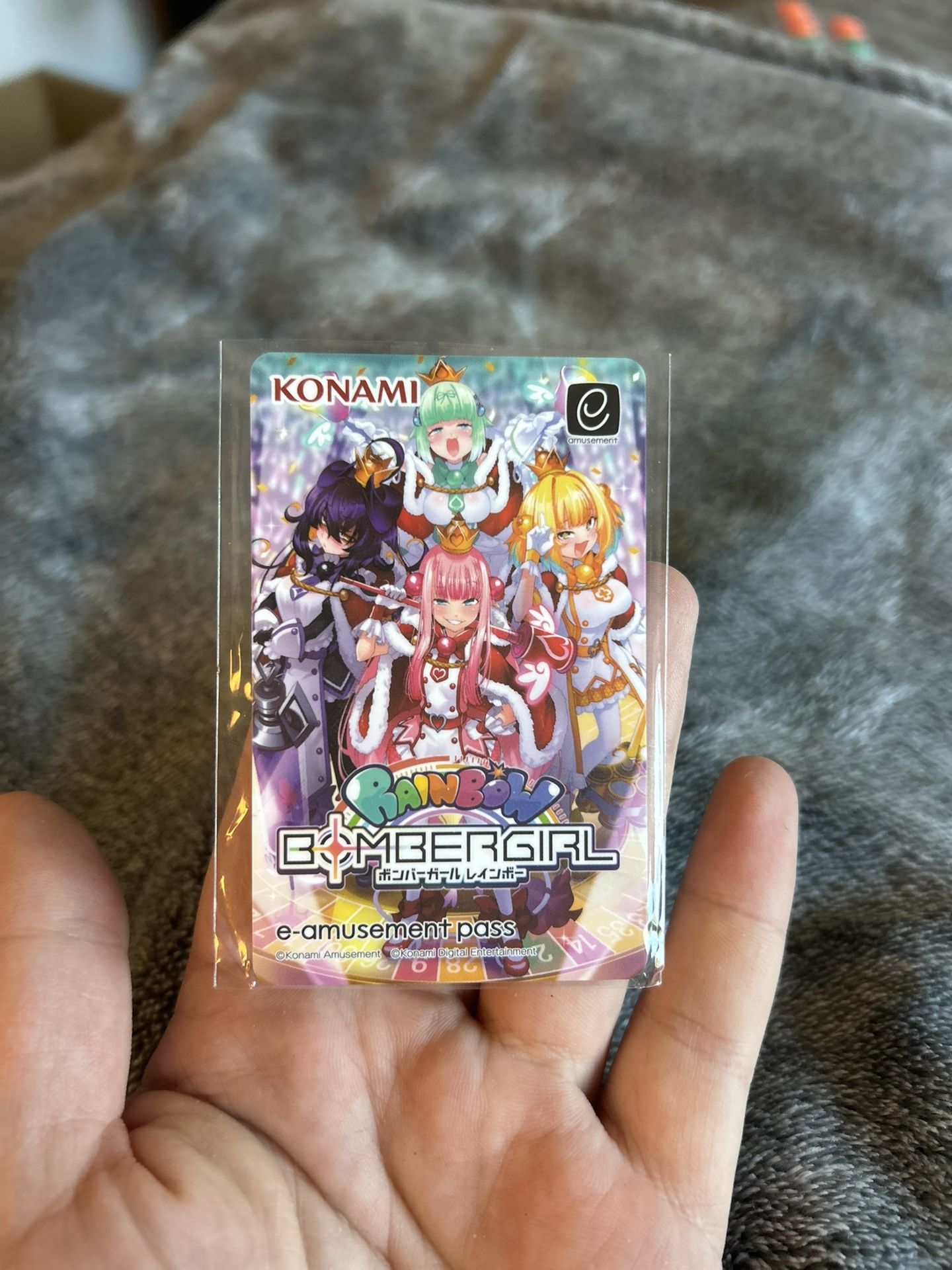 E Amusement Pass Konami Bombergirl Edition