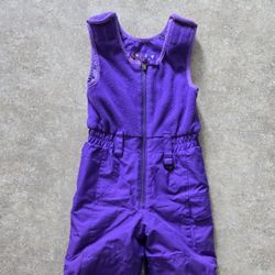 Kids Girls Snow Bib - GREAT condition, SnowDragons