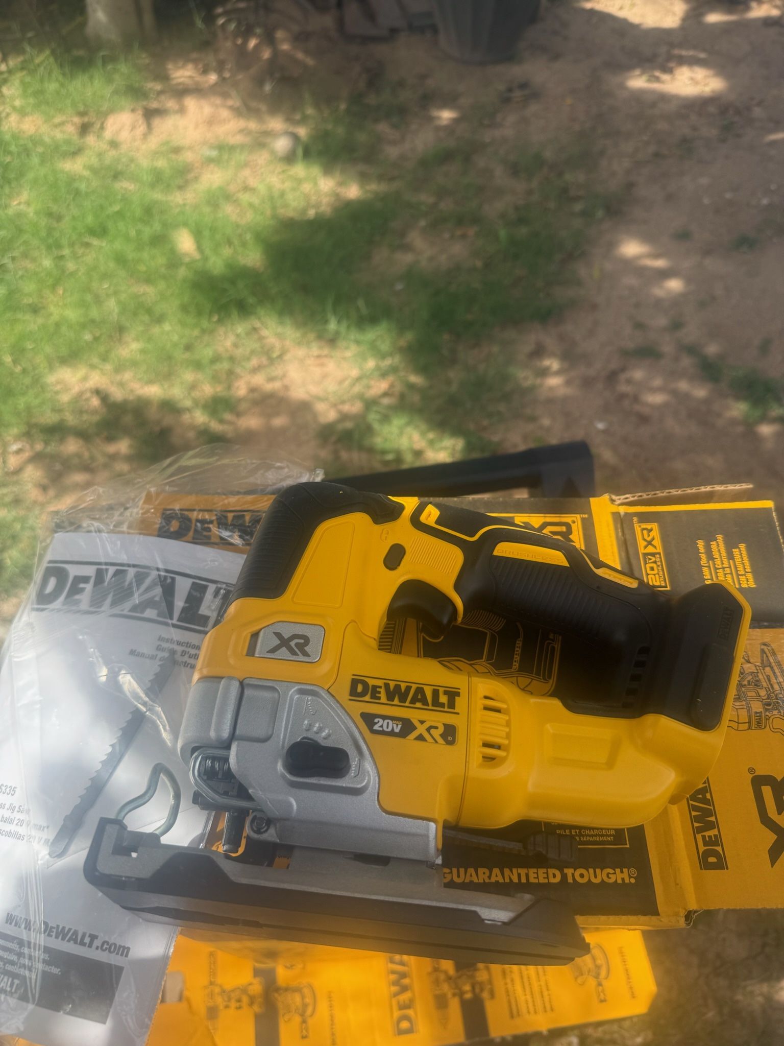 New Dewalt Brushless Xr Jigsaw Only Tool