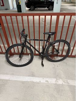 47cm Pure Cycles Fixie / Single Speed Bike - Matte Black (Extra Small / Small)