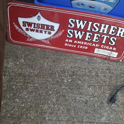 Swisher Sweet Blunt Tin Sign