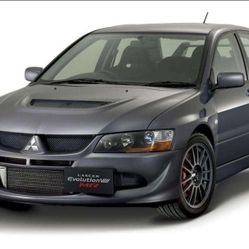 OEM Mitsubishi Evo 8 bra, Intake And License Plate Bracket 