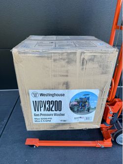 Westinghouse WPX3200 5 Nozzles + Soap Tank Included 3200-PSI 2.5-GPM Cold Water Gas Pressure washer with 5.0 Spray Tips $329 plus tax at Lowe's websit