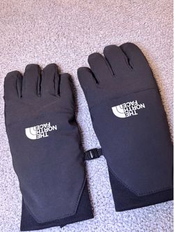 The North Face Fleece-Lined Gloves — Size Large- unisex