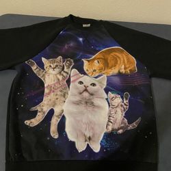 Black Medium Cat Sweater