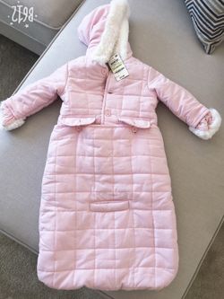 Baby girl snowsuit