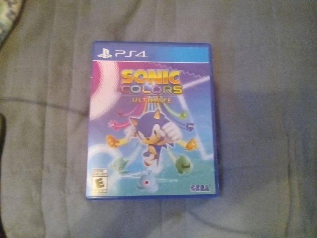 Sonic Colors Game