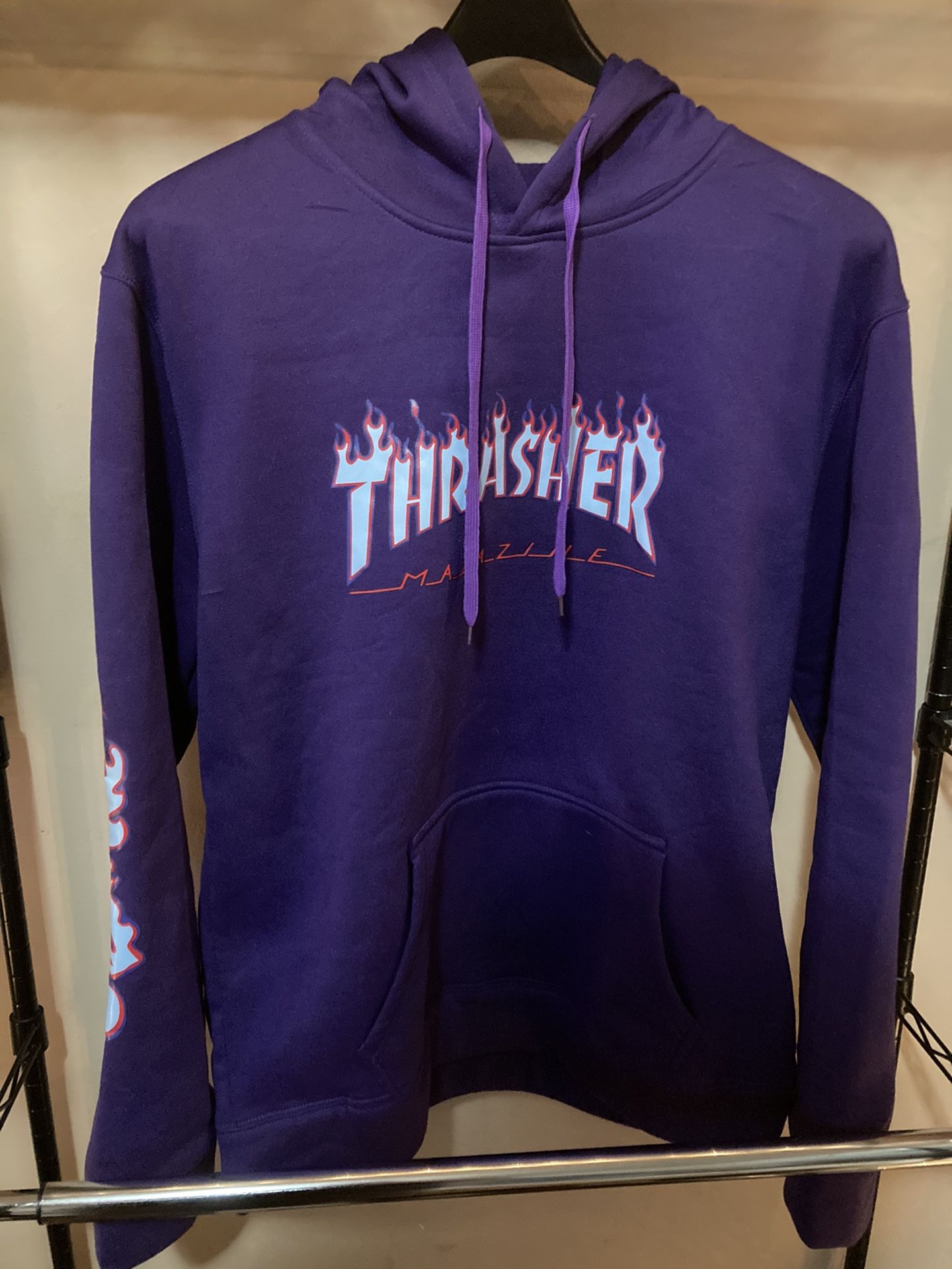 Purple Thrasher Pullover Hoodie