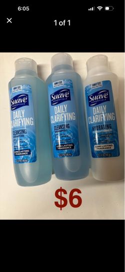 Suave Essentials Daily Clarifying Shampoo & Conditioner Set