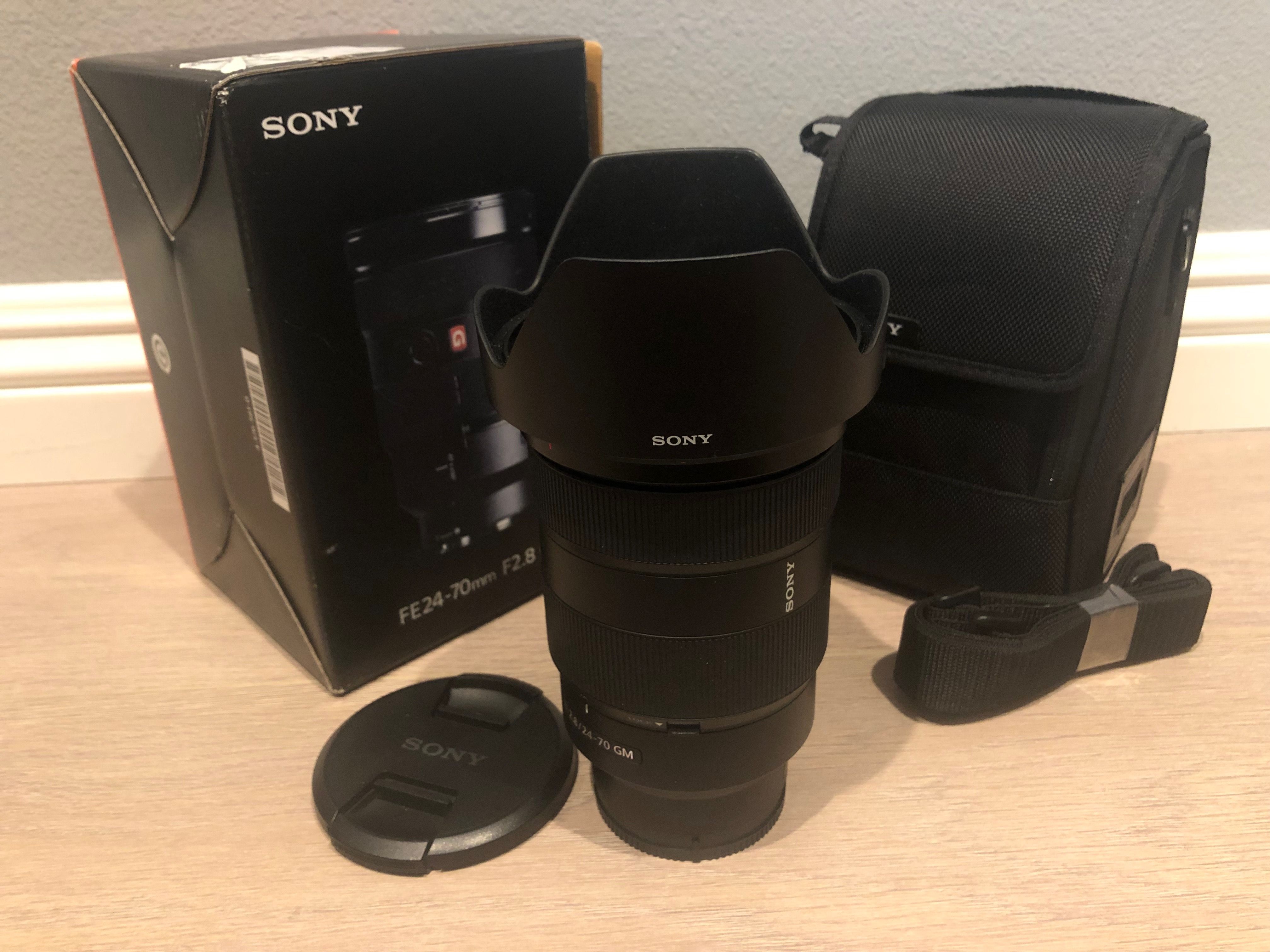 Sony FE 24-70mm GM (G-Master) f/2.8 Camera Lens