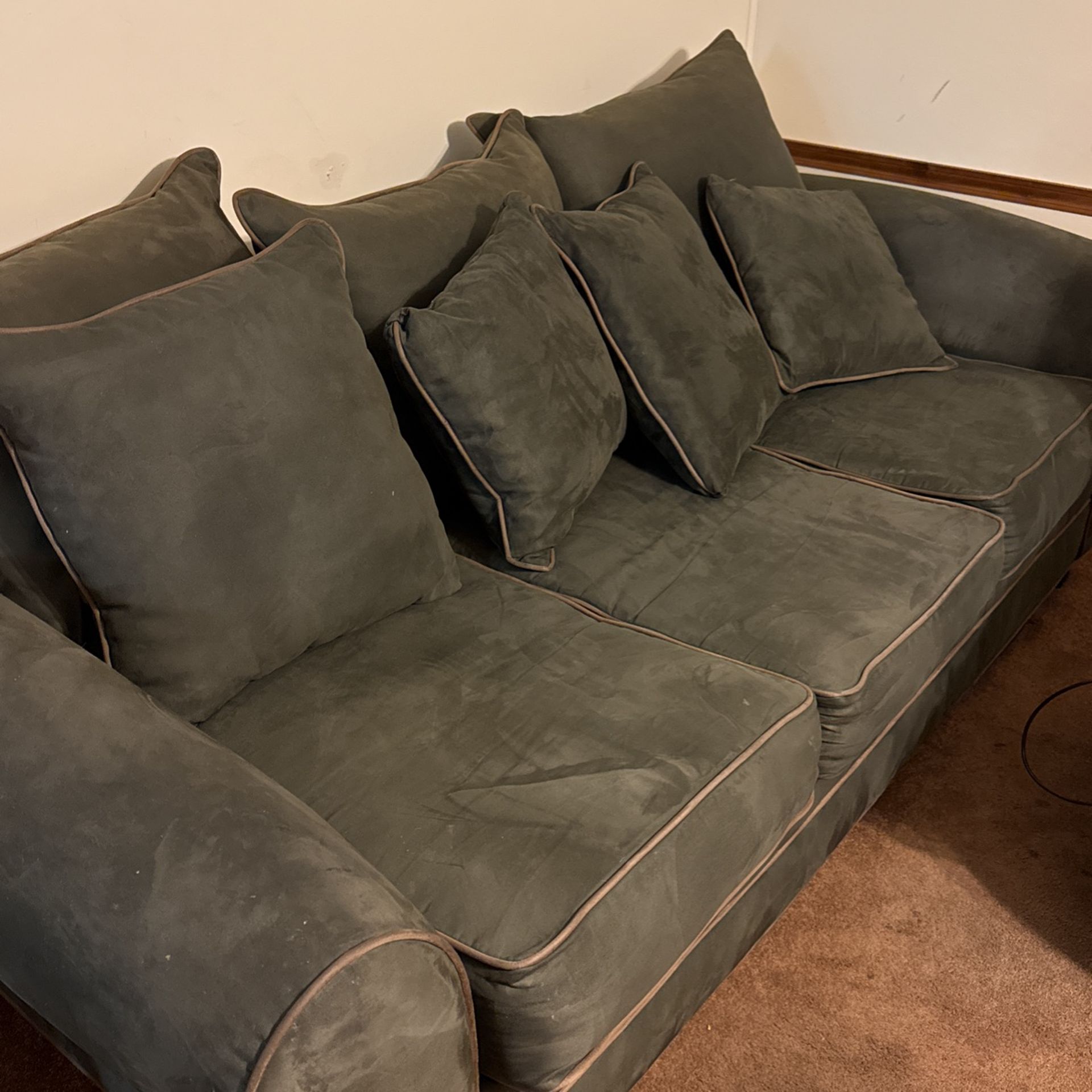 SOFA COUCH & CHAIR SET