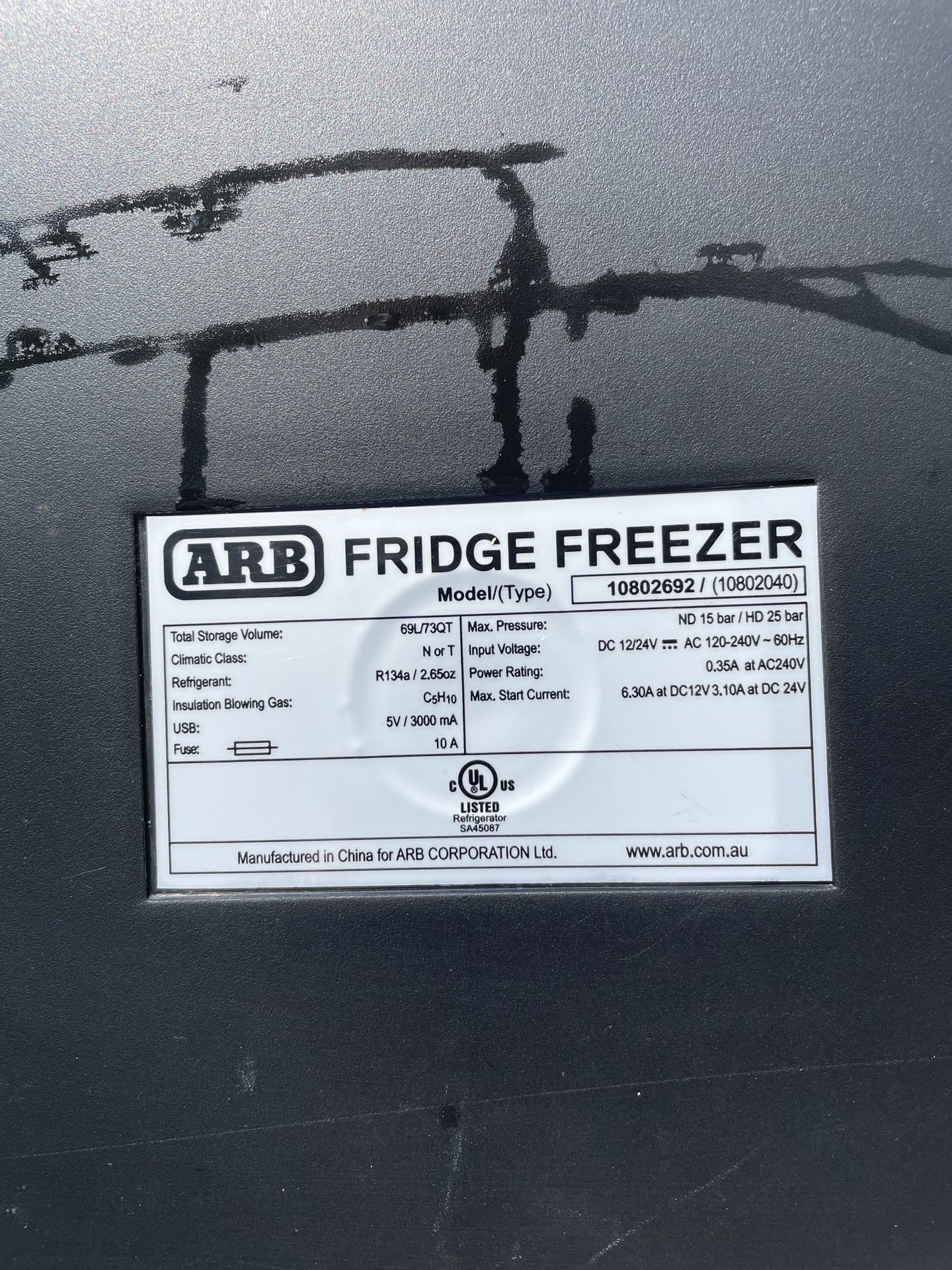 ARB Zero 73Qt Fridge Freezer