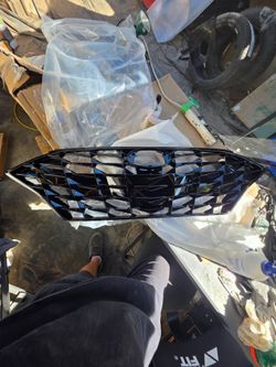 20-23 Sonata USA Built Grille Mesh Upper Grill Sport No Camera Hole