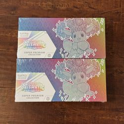 Pokemon Prismatic Evolutions Super Premium Collection (SPC) Sealed